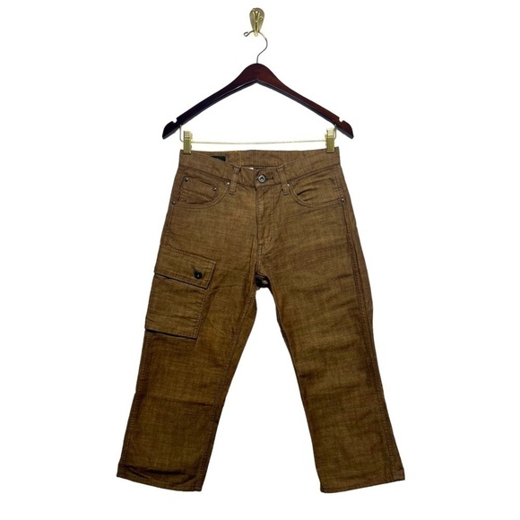 JOHN BULL Boys Japanese Denim Selvedge Cargo Jean Tan 4Y/S - Picture 3 of 14